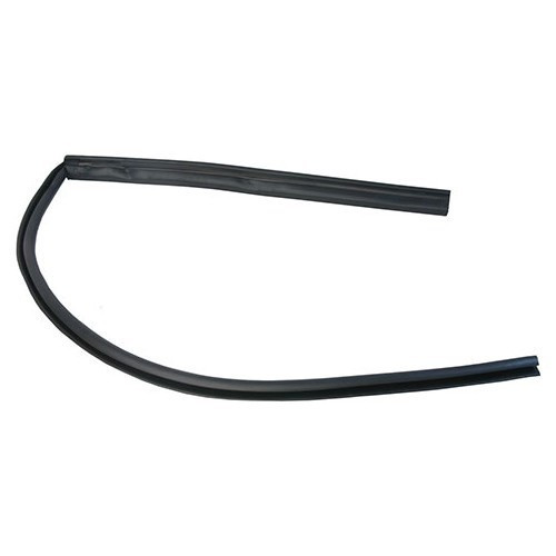  Linker achter spoiler raam afdichting voor BMW 02 serie E10 Sedan fase 1 en 2 (03/1966-07/1977) - bestuurderszijde - BA13014 