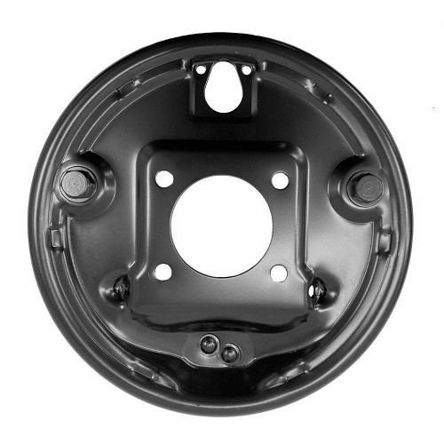 Left rear drum brake plate diameter 230mm for BMW 02 Series E10 Berline Touring Cabriolet and Cabriolet Baur Targa (09/1967-07/1977) - BA14132