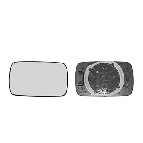  Espejo de retrovisor derecho convexo para BMW E12 y E28 desde 08/79 -> - BA14304 