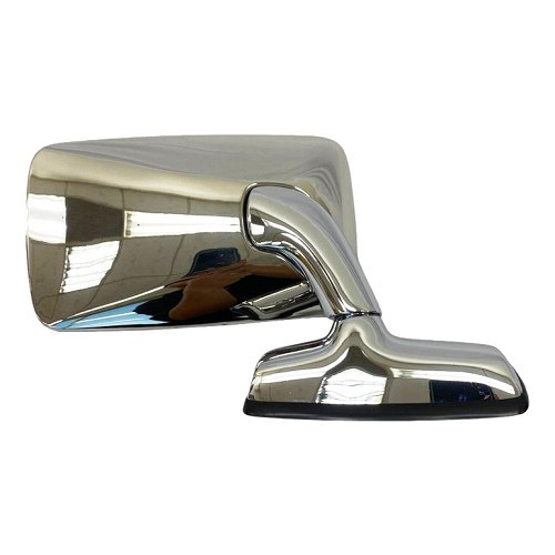 Right-hand rectangular chromed exterior mirror for BMW 02 Series E10 phase 2 (09/1973-07/1977) - BA14703