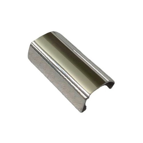  Polished aluminum upper body trim connector for BMW 02 Series E10 (03/1966-11/1975) - BA14705-2 