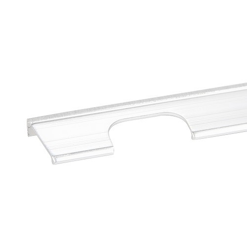 Polished aluminum front and rear window trim for BMW 02 Series E10 Sedan (03/1966-11/1975) - BA14801
