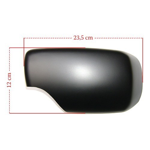 Coque extérieur de rétroviseur gauche pour BMW E39 09/97 -> - BA14813