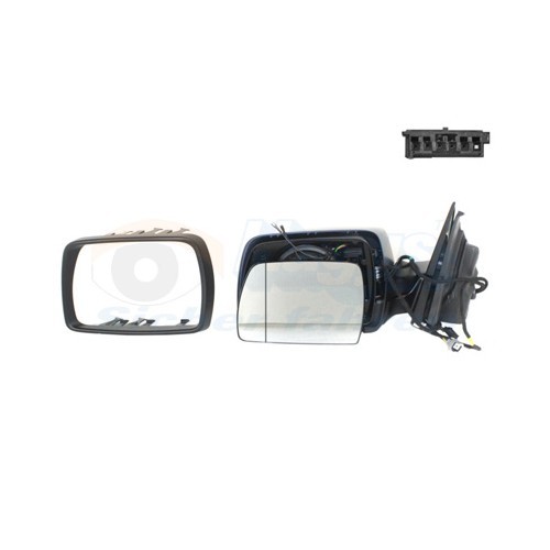  Linker buitenspiegel voor BMW X3 E83 en LCI (01/2003-08/2010) - BA14871 