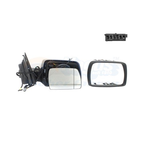  Retrovisor exterior derecho para BMW X3 E83 y LCI (01/2003-08/2010) - BA14872 