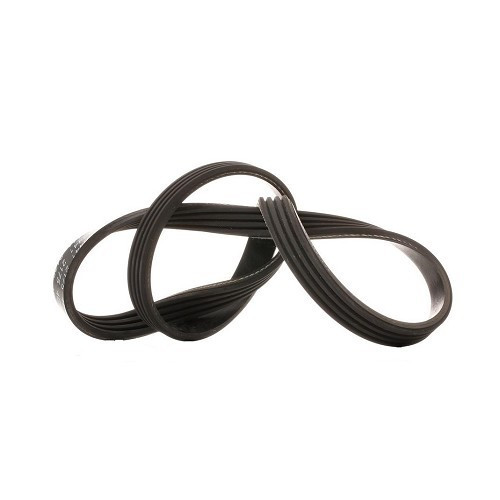  Power steering belt 14x830mm FEBI for BMW 3 Series E90 Sedan and E91 Touring 4 cylinder diesel (02/2004-08/2007) - engine M47D20TU2 - BA14888 