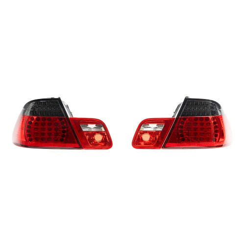     
                
                
    Kit feux arrière fumé à LED pour Bmw Série 3 E46 Cabriolet (04/2000-03/2003) - BA15038
