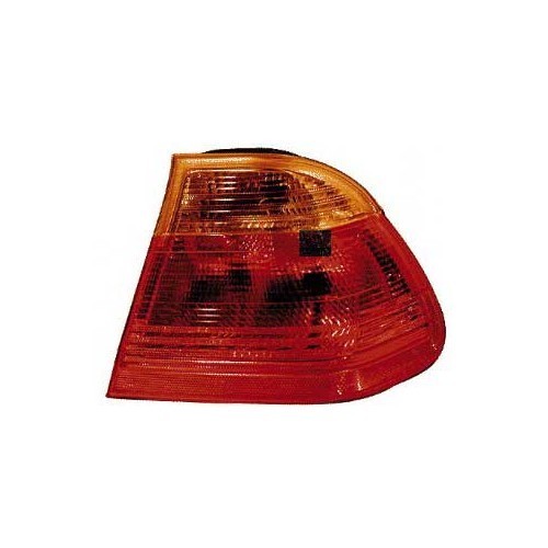  Luz do pára-lamas traseiro direito com indicador laranja para BMW E46 Sedan -&gt;08/2001 - BA15062 