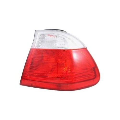  Luz do pára-lamas traseiro direito com indicador branco para BMW E46 Sedan -&gt;08/2001 - BA15066 