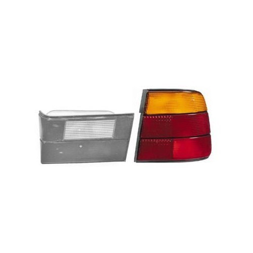  Faro trasero derecho sobre aleta con intermitente naranja para BMW E34 - BA15206 