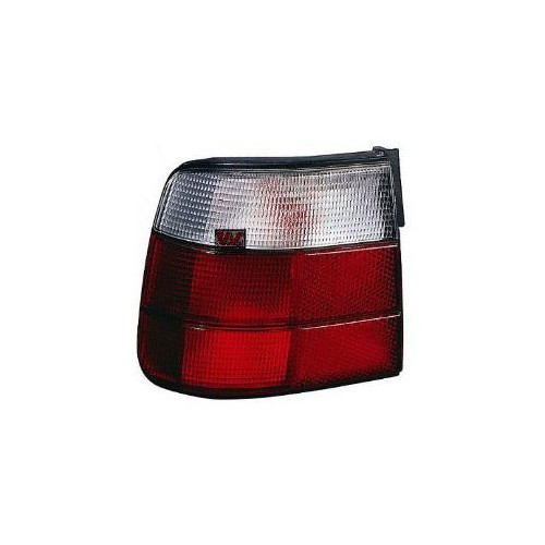  Linker achterspatbordverlichting met witte richtingaanwijzer voor BMW E34 - BA15207 