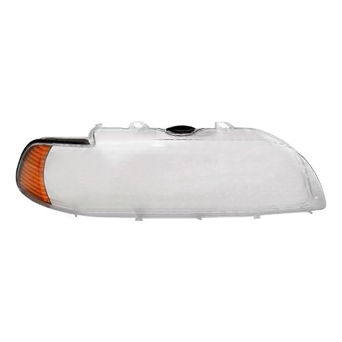  Verre de phare droit pour Bmw Série 5 E39 Berline et Touring (02/2000-06/2003) - BA16017 