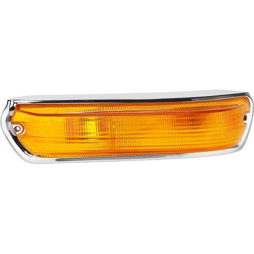  Blinker links komplett orange gewölbt für BMW Serie 02 E10 (03/1966-07/1977) - USA-Version - BA16038 