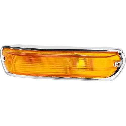  Blinker rechts komplett orange gewölbt für BMW Serie 02 E10 (03/1966-07/1977) - USA-Version - BA16040 