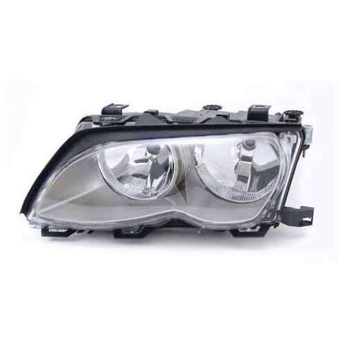     
                
                
    Front left-hand headlight with chrome surround for BMW E46 from 09/2001-> - BA17000
