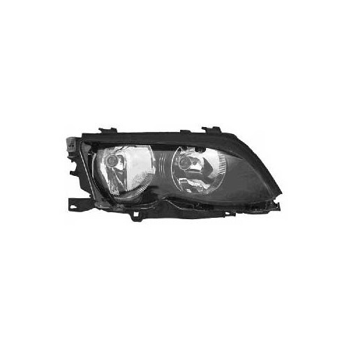  Koplamp rechts zwarte achtergrond voor BMW E46 van 09/2001-> - BA17006 