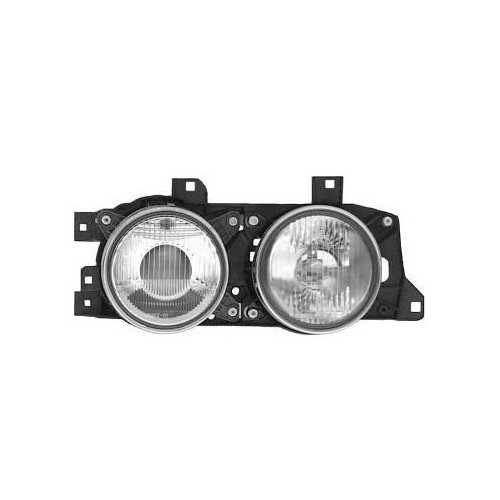  Unidade de lente frontal esquerda branca para BMW E34 09/88 -&gt; - BA17132 