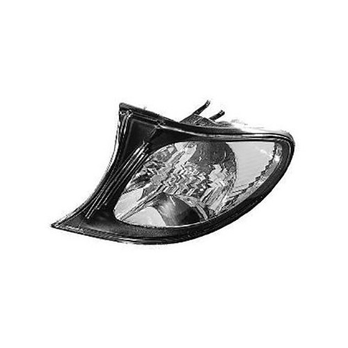  Indicatore di direzione anteriore sinistro bianco/nero per BMW E46 Berlina e Touring dal 09/2001 - BA17457 