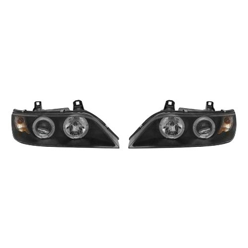  Kit de faróis Angel Eyes para Bmw z3 E36 Roadster e Coupé (12/1994-06/2002) - BA18004 