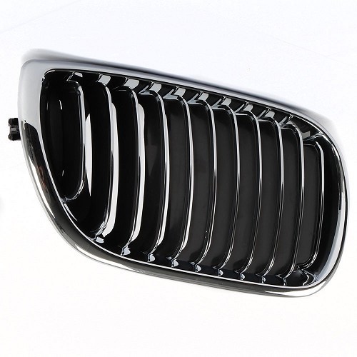 Chrome grille for BMW 3 Series E46 Sedan and Touring (09/2001-) - right side - BA18306