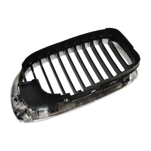 Chrome grille, right, for BMW 3 Series E46 Coupé and Cabriolet phase 2 (04/2003-) - passenger side - BA18318