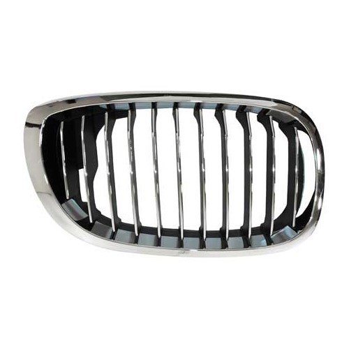  Grille de calandre droite chromée pour BMW Série 3 E46 Coupé et Cabriolet phase 2 (04/2003-) - côté passager - BA18318 