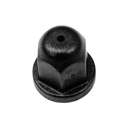  Porca de forquilha M4 de plástico preto para fixação de molduras laterais e moldura cromada do avental traseiro para BMW Série 02 E10 ( 03/1966-07/1977 ) - BA18367-1 