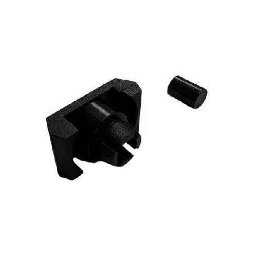 Clip in plastica per il montaggio della modanatura cromata sul pannello del rocker per BMW Serie 02 E10 (03/1971-07/1977) - BA18370