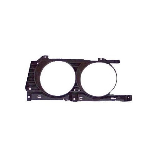  Kühlergrill um den linken Scheinwerfer für BMW 5er E34 Touring Limousine V8 Phase 1 (-03/1994) und Phase 2 (04/1994-) - breite Version - BA18409 