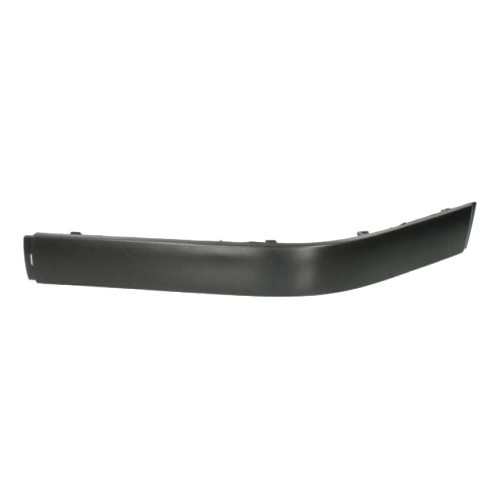  Moldagem do pára-choques dianteiro preto liso esquerdo para BMW 5 Series E34 Sedan e Touring Coupé (-03/1994) - lado do condutor - BA20553 