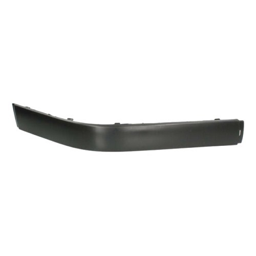  Moldagem do pára-choques frontal preto liso para BMW 5 Series E34 Sedan e Touring Coupé (-03/1994) - lado do passageiro - BA20554 