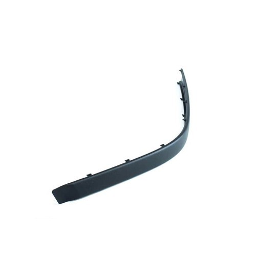  Zwarte rechte sierlijst op voorbumper passagierszijde voor BMW 5 Reeks E39 Sedan en Touring fase 1 (-08/2000) - Shadow Line - BA20568 