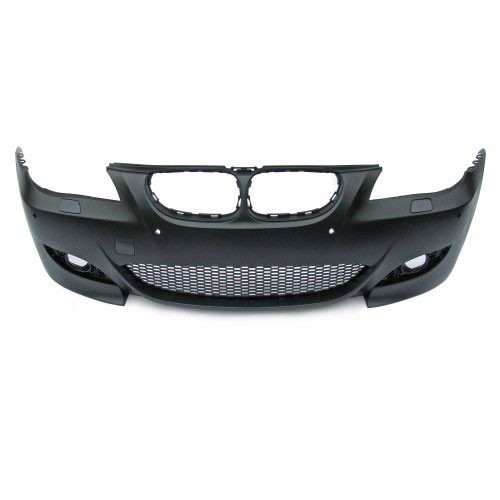  Pare-chocs avant type M en ABS pour BMW Série 5 E60LCI Berline et E61LCI Touring phase 2 (03/2007-05/2010) - avec SRA et PDC - BA20579 