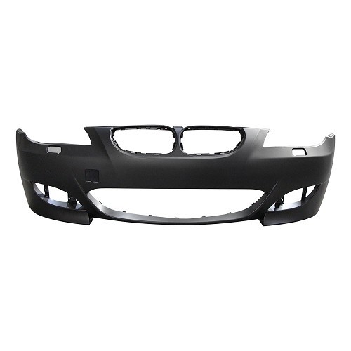 Type M front bumper in ABS for BMW 5 Series E60 Saloon and E61 Touring phase 1 (12/2001-02/2007) - with SRA and without PDC - BA20583