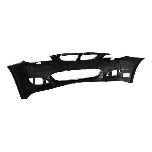 Type M front bumper in ABS for BMW 5 Series E60 Saloon and E61 Touring phase 1 (12/2001-02/2007) - with SRA and without PDC - BA20583