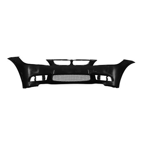 M-type front bumper in ABS for BMW 3 Series E90 Sedan and E91 Touring phase 1 (02/2004-09/2008) - without PDC and without SRA - BA20642