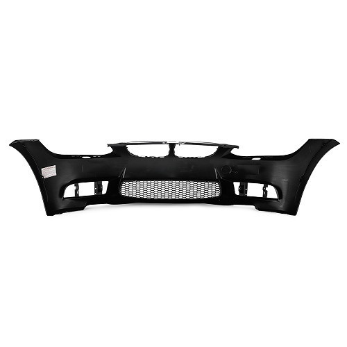 M-type front bumper in ABS for BMW Serie 3 E92 Coupé and E93 Cabriolet phase 1 (05/2005-02/2010) - without PDC and with SRA - BA20643