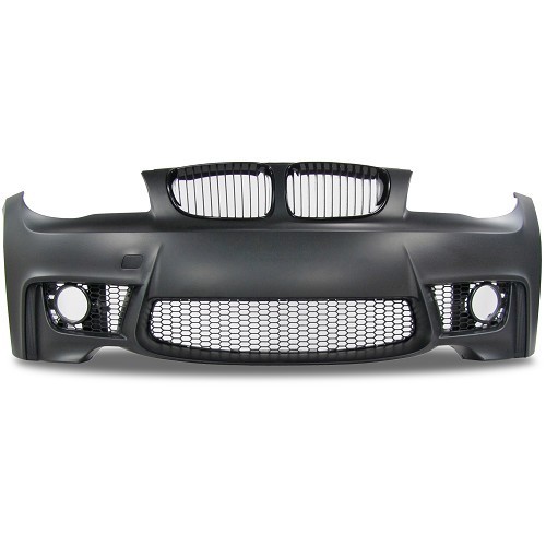  M-type ABS front bumper for BMW 1 Series E81 E82 E87 E87LCI and E88 (02/2003-10/2013) - BA20652 