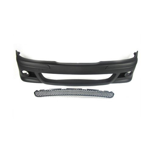 M-type front bumper in ABS for BMW 5 Series E39 Sedan and Touring phase 1 and phase 2 (02/1995-12/2003) - without PDC and without SRA - BA20700