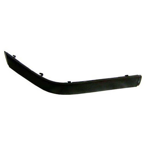  Moldagem do pára-choques frontal preto liso para BMW 3 Series E36 Sedan Coupé e Convertible (-10/1993) - lado do passageiro - BA20822 