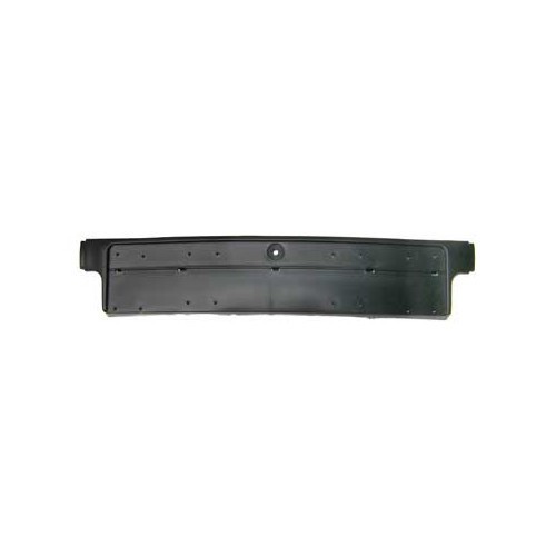  Suporte central de matrículas no pára-choques dianteiro para BMW 3 Series E36 Compact Touring Sedan e Convertible (11/1993-) - granulado preto - BA20830 