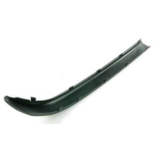 Moldagem de protecção preta frontal esquerda no pára-choques original para BMW 3 Series E46 Sedan e Touring fase 1 (-08/2001) - lado do condutor - BA20841