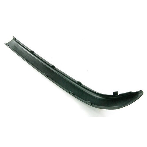 Moldagem de protecção frontal direita preta no pára-choques original para BMW 3 Series E46 Sedan e Touring fase 1 (-08/2001) - lado do passageiro - BA20842