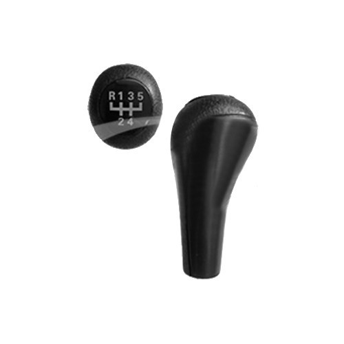  Smooth black round shift knob for Bmw 5 Series E34 Sedan and Touring (06/1987-06/1996) - BB10004 