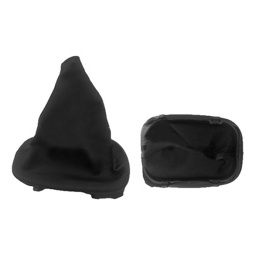  Fole preto da alavanca de velocidades para Bmw Série 5 E34 (06/1987-06/1996) - BB10006 