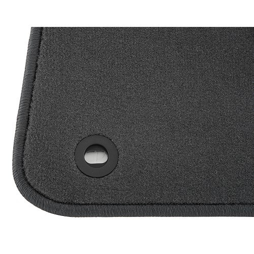 Set of 4 grey RONSDORF velvet mats for BMW E30 Saloon and Coupé - BB26116