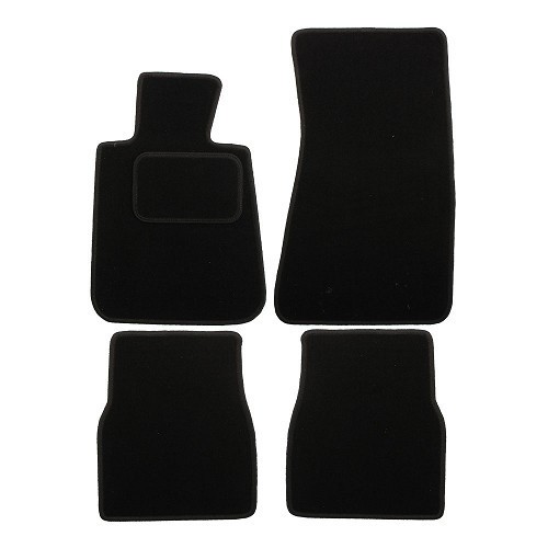  Tapis en velours pour BMW E30 Touring - Noir - BB26312 