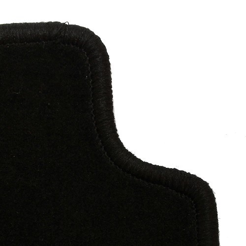  Tapete de veludo preto feito à medida para BMW Série 3 E36 Convertible (08/1992-10/1999) - Seleção MECATECHNIC - BB26320-1 