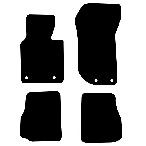  Made-to-measure black velvet carpet for BMW 3 Series E36 Cabriolet (08/1992-10/1999) - MECATECHNIC selection - BB26320 