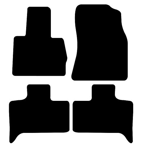  Mats for BMW X5 E53 - Black - BB26352 